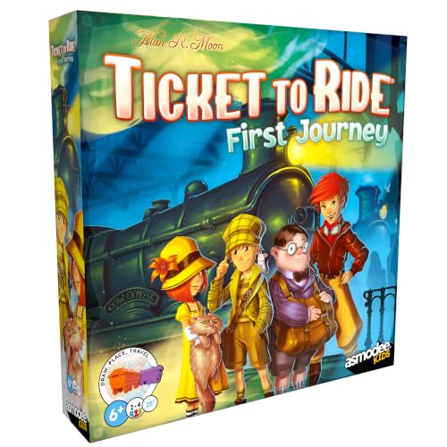 Ticket to Ride: First Journey Board Game for Kids & Families