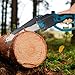 6&8-Inch Mini Chainsaw,Cordless Chainsaw with Brushless Motor,with 2×6-inch Chains,2×8-inch Chains,2 Guide Plates,2 High-Capacity Batteries.Featuring Safety Lock for Tree Pruning & Wood Cutting Tasks