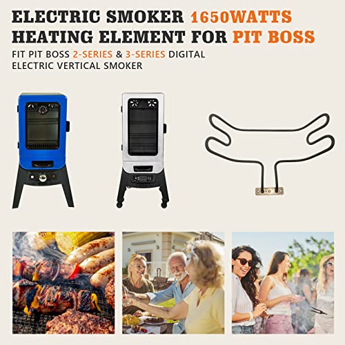 Electric Smoker Heating Element Parts Rplacement For Pit Boss Vertical Smoker, 1650Watts Heating Element Fit For Pit Boss 2-Series & 3-Series Digital Electric Vertical Smoker #TOP1