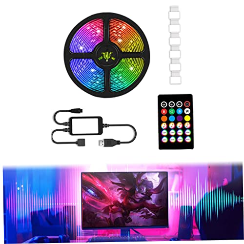 Draadloze LED TV-achterlicht 60 LED's Waterdichte Romote Control RGB Strip Light 2M, LED-verlichting - Image 7