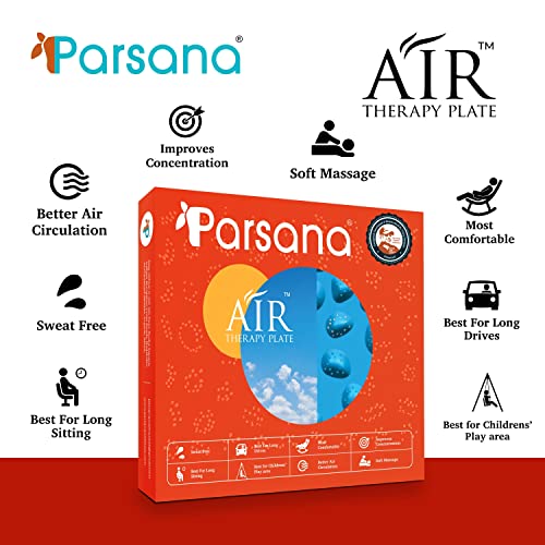 Image of Parsana Air Therapy Plate, Acupressure Tool, Clinically Tested, Acupressure Mat for Feet Massager, Helps with - Muscles /Joint Pain, Flexibility, Hormonal Balance, Blood Circulation & Overall Health Management, Reflexology Acupressure Set - Pack of 1
