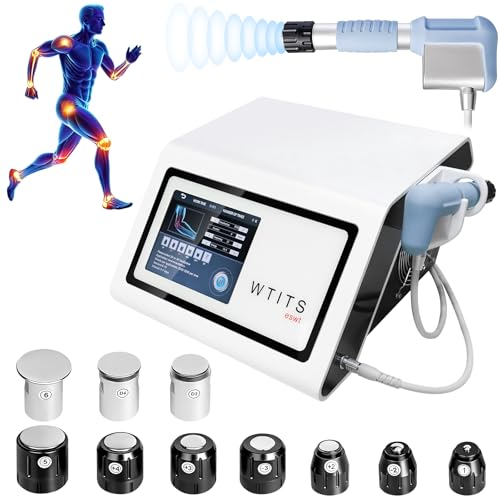 Máquina de terapia con ondas de choque, dispositivo extracorpóreo para alivio del dolor, uso doméstico e institucional miniatura 1