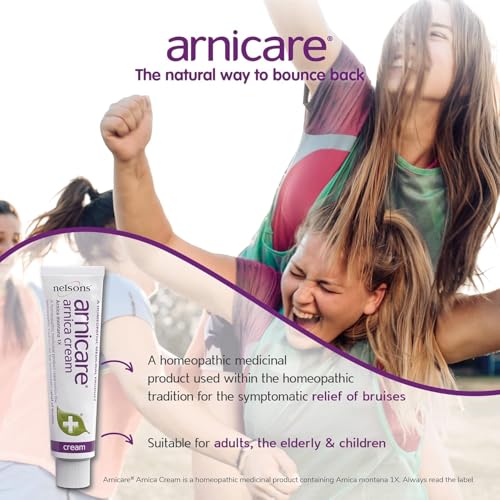 Arnicare Arnica Cream for Bruise Relief (50g), Arnica Montana Bruise Cream, For Bruises, swelling, Knocks & Bumps, Homeopathic Medicinal Product with Natural Arnica - Image 4