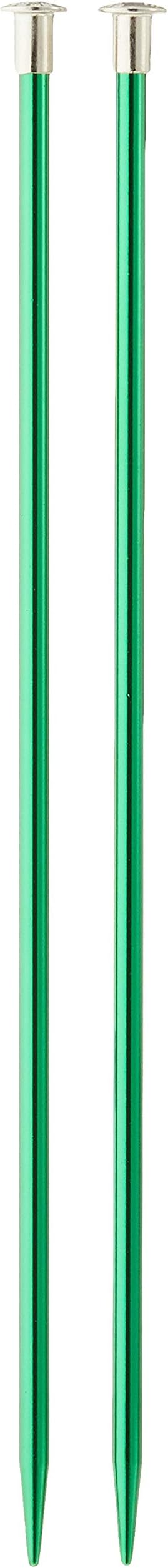 3216327009M Aluminum Straight Knitting Needles Set, US Size 9, 10" L, 2pcs