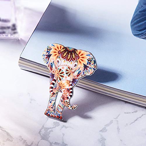 Acrylic Elephant Unisex Brooch Pin Jewelry Christmas Party Elephant Pins For Party Ladies Women #TOP4