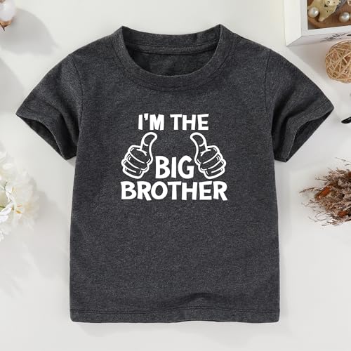 I'm The Big Brother t Shirt for Boys Big Brother Gifts for boy Promoted to Big Brother Shirt Outfits2