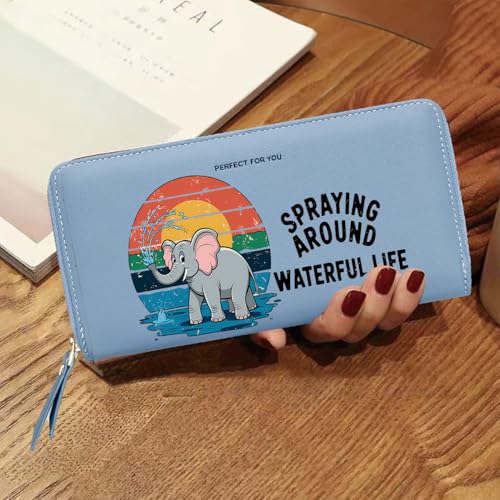 OIDERY Personalized Animal Type Women's Wallet,Birthday Gift,Holiday Gift for Wife,Thanksgiving Gift for Parent 6