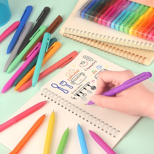 Bolígrafos de Gel de Colores Bribobo Pack 18 pcs miniatura 2