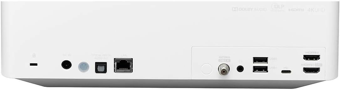 LG CineBeam UHD 4K Projector HU70LA - DLP Home Theater Smart Projector with Alexa Built-In, White