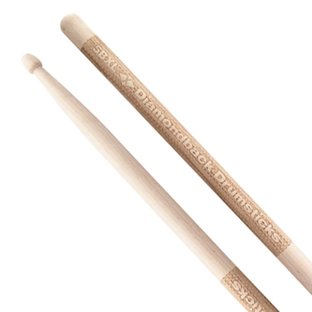 Hickory Laser Engraved Drum Sticks (5BXL)