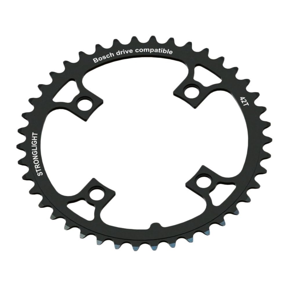 Kettenblatt Stronglight für Bosch 1; 44 Zähne schwarz LK 104mm