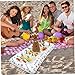 Inflatable Drink Cooler, Inflatable Cooler 48x24 Inch PVC Ice Serving Bar with Anti-Leakage Nozzle Floating Blow up for Yard BBQ Picnic Pool, Ice Serving Bar