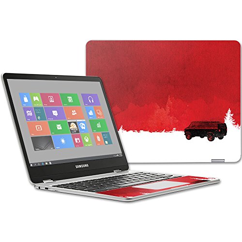 MightySkins Skin Compatible with Samsung Chromebook Plus 12.3"(2017 - Waiting in The Van | Protective, Durable, and Unique Vinyl wrap Cover | Easy to Apply, Remove | Made in The USA