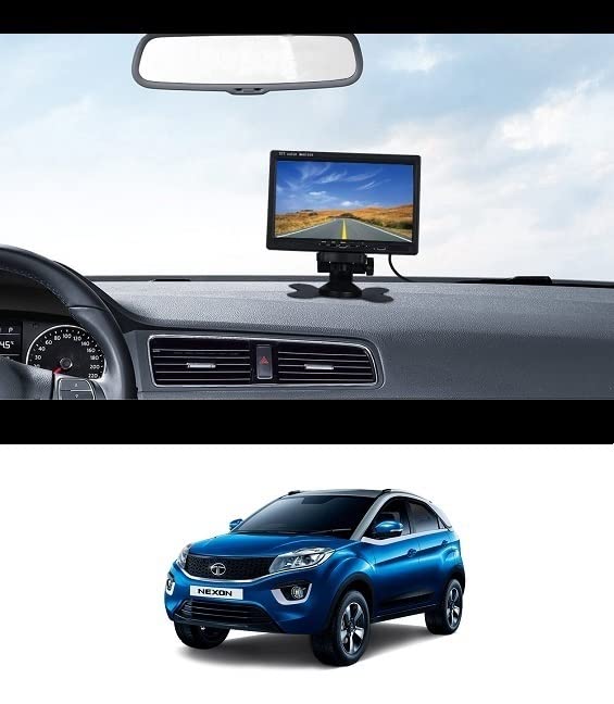 T A T A Nexon Car 7 Inch Dashboard TFT LED Screen Display with Parking
