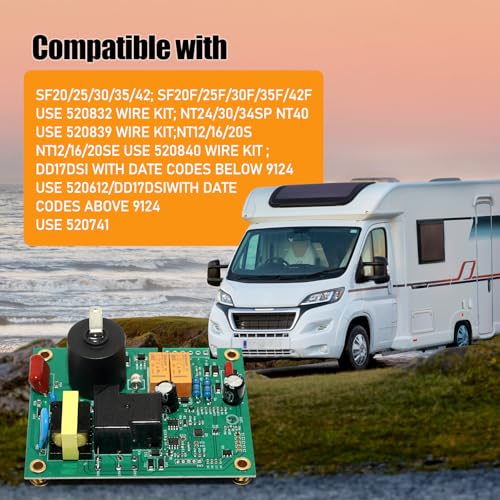 Upgraded 520820 RV Furnace Heater Circuit Board with Fan Control, 12VDC Ignition Module Replacement for Suburban SF & NT Series, Replaces 520199 520814 520871 33550L AP4896608 by Aniceparthyok - Image 3