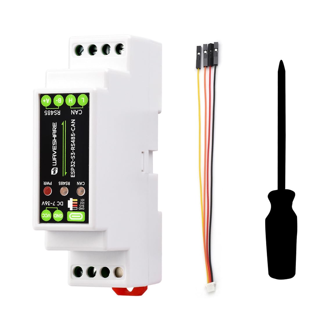 Industrial ESP32-S3 Control Board with RS485 and CAN Communication Interfaces, Wi-Fi/Bluetooth Support, Built-in Multiple Protection Circuits