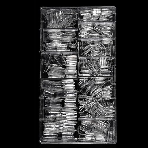 504Pcs Short Square False Nails Semi Cover ABS for Women Natural Look Easy Application Semi Cover Short Square Nails Abs Fake Na