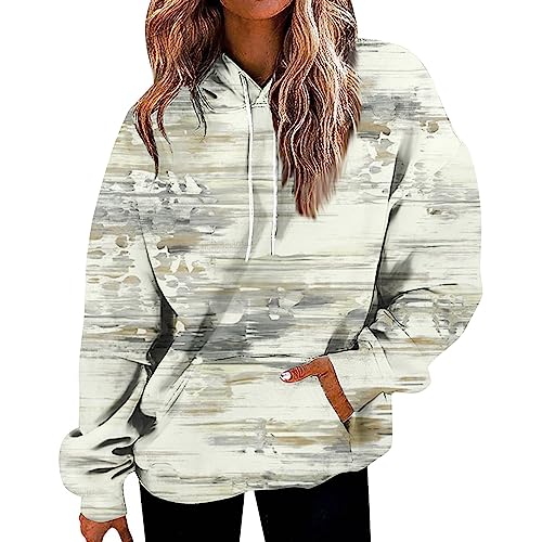 Oversized Hoodie for Women Plus Size Graphic Loose Fit Drop Shoulder Hooded Sweatshirt With Pockets Fall Fashion Drawstring
