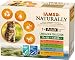 IAMS Naturally Nassfutter in Sauce mit Fleisch & Fisch für Katzen, 12 x 85g