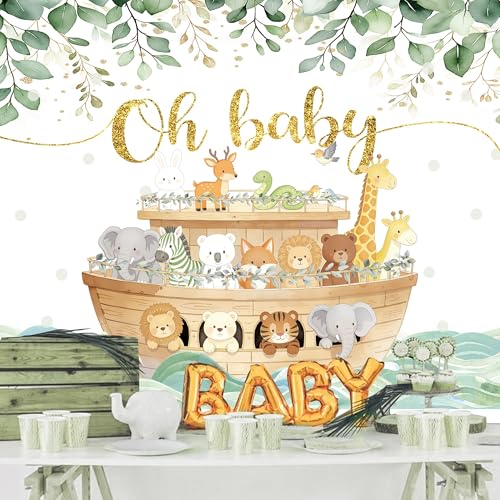 Glawry Fondo Fotográfico Baby Shower 210x150 cm miniatura 4