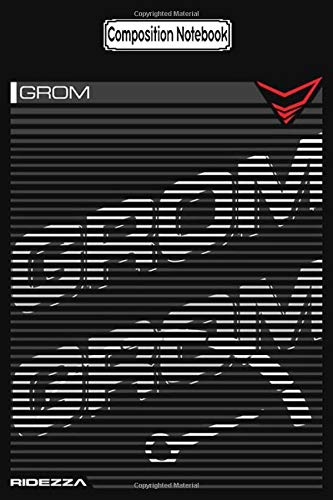 Composition Notebook: Ridezza Grom Speedy Biker Trike Touring Training Trips City Notebook Journal/Notebook Blank Lined Ruled 6x9 100 Pages