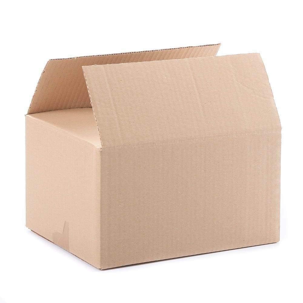 Versandkarton Karton Faltkarton Verpackungen Bücherkartons 300x250x150 mm (100 Stück) Braun