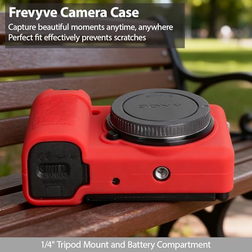 Funda silicona suave para cámara Sony ZV-E10 miniatura 4