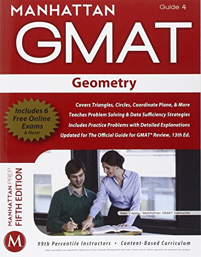 Image of Geometry GMAT Strategy Guide: 4 (Manhattan GMAT Strategy Guide: Instructional Guide)