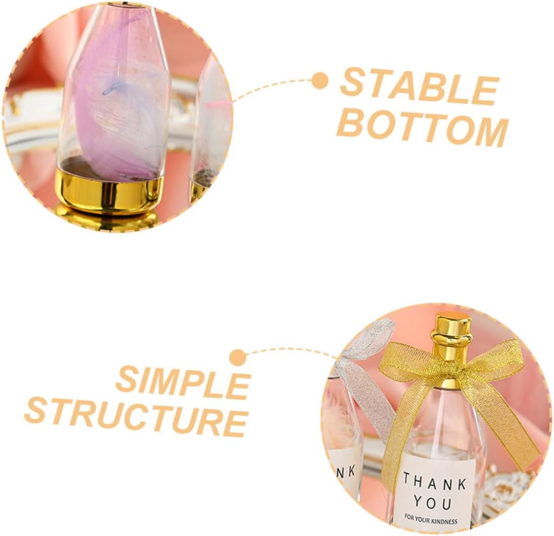 COLLBATH Pp Material Safe Candy Storage Bottles Wedding Candy Boxes Banquet Party Supplies