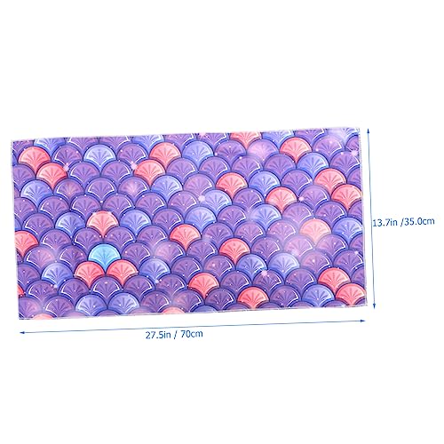 FRCOLOR Toalha De Banho De Sereia Para Meninas 4 Unidades Toalha Envoltória Toalha De Cabelo Turbant