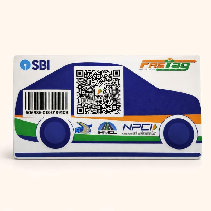 SBI Fasttag Card for car/Van Universal Car Windshield