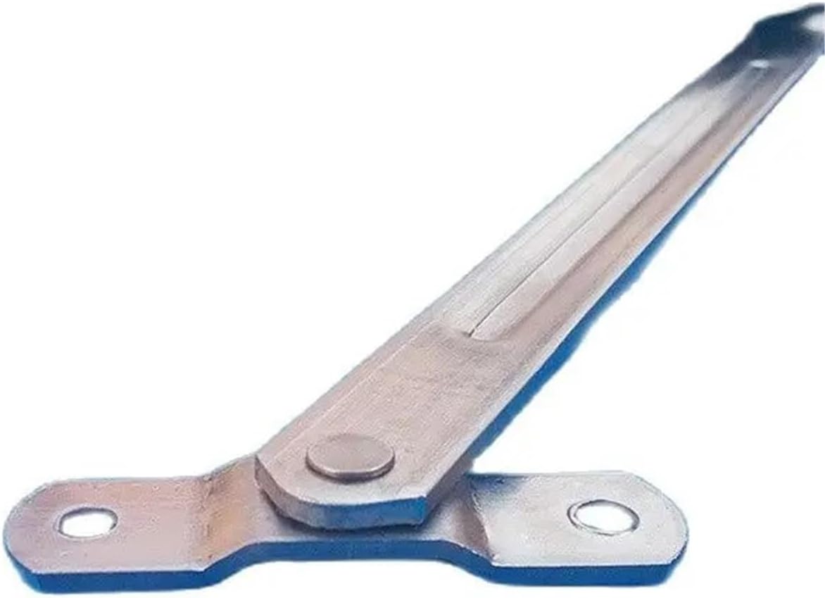 Window Hardware 2 PCS 18.5 Slot 12 Inch Sliding Brace 201 Stainless Steel Aluminum Alloy Hinge Casement Window Limiter