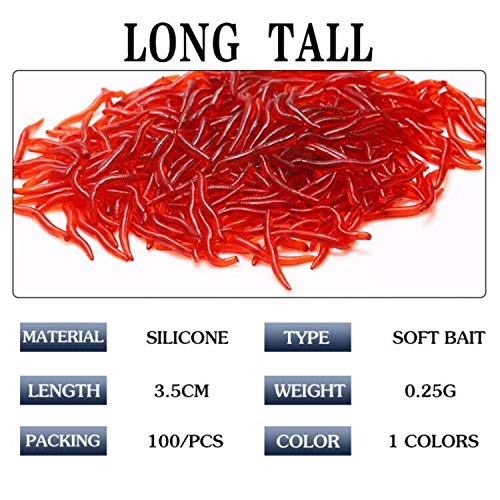 image for VDTG 500 pcs 10 Different Size Hooks and 200 Soft Plastic Fishing Lure