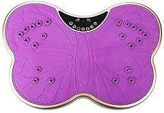 Vibration Plate Exercise Machine Full Body Fitness Platform for Weight Loss w Resistance Bands Remote Control 99 Levels