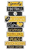  Pittsburgh Steelers Lined Notebook Journal, 100 Pages (6 x 9 Inches) Blank Ruled Writing Journal With Inspirational Quotes, Perfect Diary Notebook Gifts for Father Day Mother Day Family Ideas .