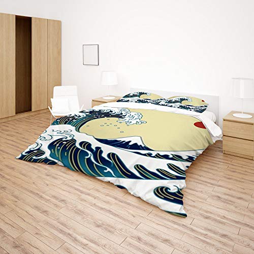 Parure de lit microfibre de polyester pour lit jumeau résistante et lavable en machine - 5