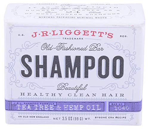 J.R. Liggett'S Old-Fashioned Bar Shampoo Tea Tree And Hemp Oil Formula - 3.5 Oz