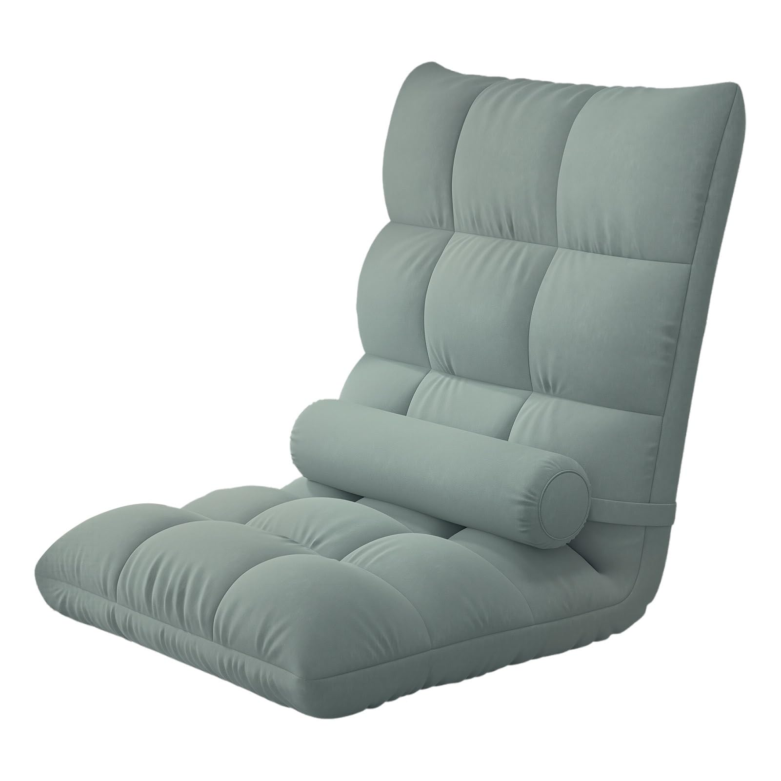 Chaise de sol pliante avec soutien dorsal et canapé de jeu réglable