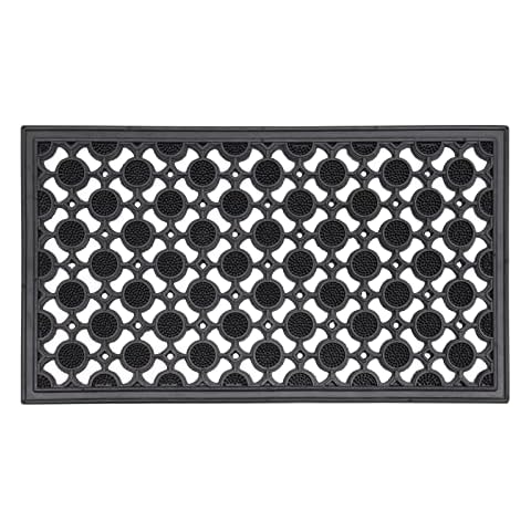 LSC Heavy Duty Non-Slip Rubber Door Mat Cover