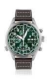 Generico FU242 Orologio da Polso Fumagazzi - Nuovo CentoCambiali 2025 Verde, ø 47 mm, Cinturino Microfibra Hi-Tech, Movimento Cronografo Automatico, Water Resistant 30 atm