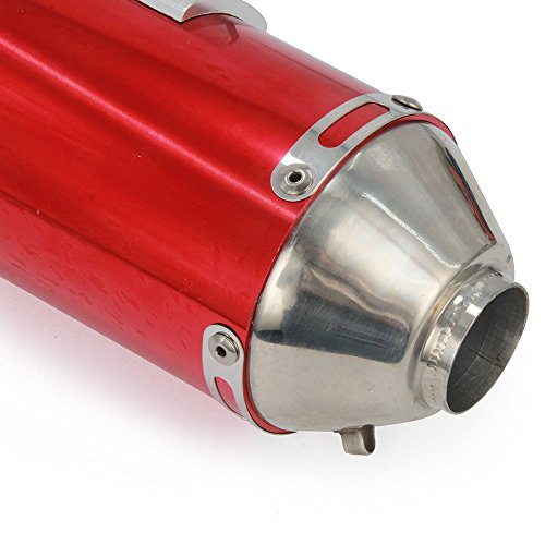 Red Slip-On Full Exhaust Muffler System For Crf230F Crf150F 2003-2013 Motorcycle #TOP3