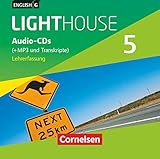  English G Lighthouse - Allgemeine Ausgabe - Band 5: 9. Schuljahr: Audio-CDs (Vollfassung) - Audio-Dateien auch als MP3