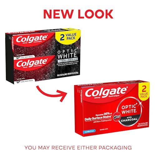 Colgate US06893A Optic White Charcoal Whitening Toothpaste thumb #1