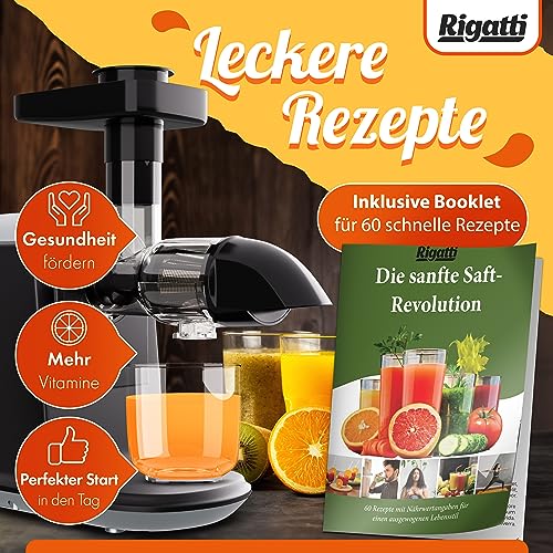Saftpresse Rigatti Slow Juicer für Obst und Gemüse