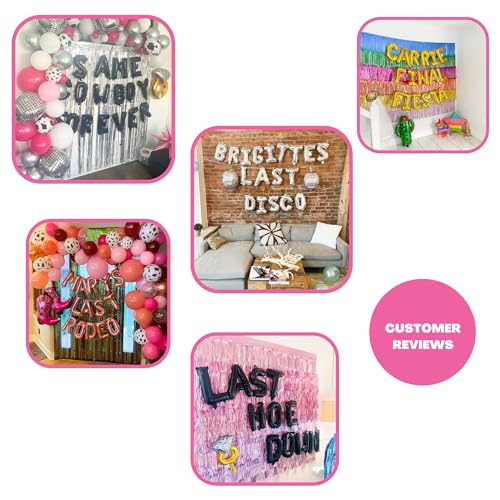 Image of 100% LIKED-Lucky In Love Vegas Bachelorette Decorations Balloon Garland and Banner Set, Las Vegas Bach Party, Vegas Bachelorette Party Lucky In Love Bridal Shower Garland