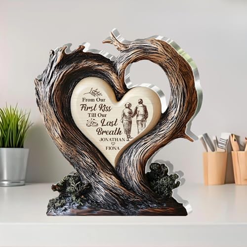 Rooted In Endless Love - Customizable Acrylic Love Plaque for Couples - Anniversary, Housewarming, and Birthday Gifts - Image 7