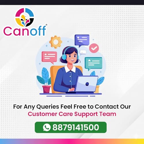 Image of CANOFF T664 Multicolor Refill Ink Compatible for Epson L130, L360, L380, L361, L565, L210, L220, L310, L350, L355, L365, L385, L405, L455, L485 Printers (T664 CMYK)