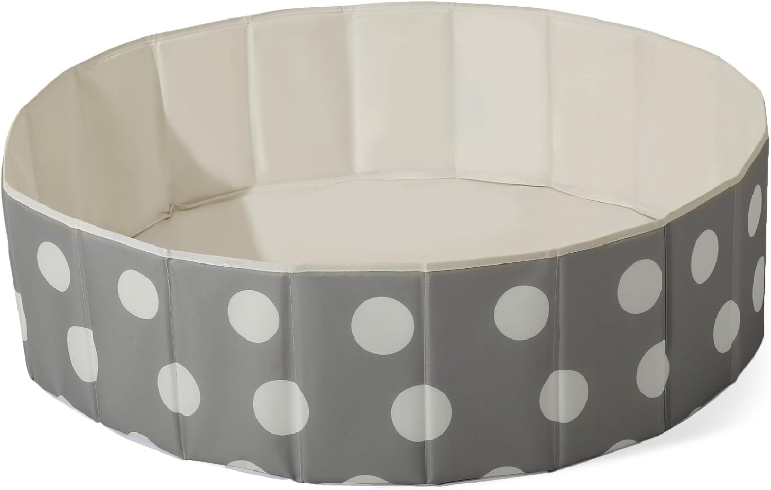 40Inch Kids Ball Pit, Foldable & Portable & Reusable Balls Pool for Toddlers,Playpen/Fence for Baby, Play Pool for Dog, Indoor & Outdoor Use, Oversized