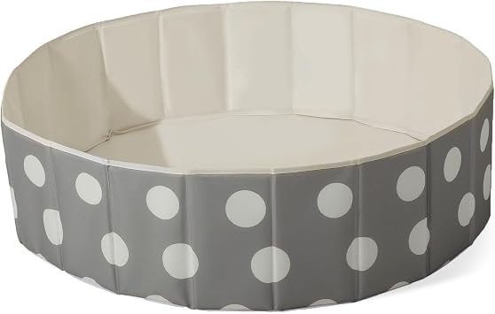 40Inch Ball Pit for Children and Pets,Foldable Ball Pool Crawl Playpen/Fence with Storage Bag, Foldable Ball Pit for Boys Girls Dogs Cats Indoor and Outdoor, Party Toys Gifts Balls Not Include