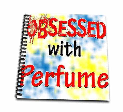 Livre de mémoire pour passionnés de parfum 3drose, un carnet créatif multicolore